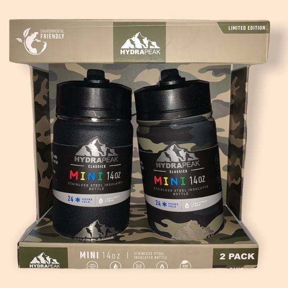 Hydrapeak Other Limited Edition Hydrapeak 2 Pack Mini Hydro Flask